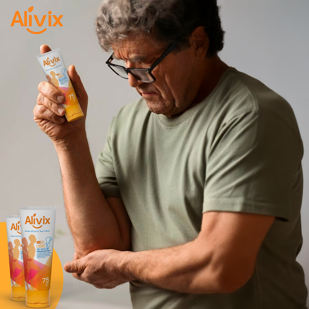 ALIVIX GEL - ALIVIO INMEDIATO CONTRA DOLORES MUSCULARES, ARTICULARES Y ÓSEO 💥