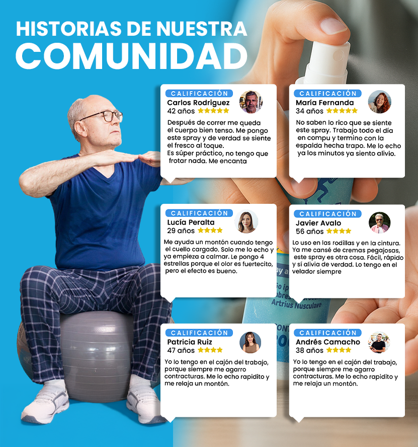 TOTAL FREEZE™- SPRAY ANALGÉSICO DE HIELO LÍQUIDO 100% EFECTIVO