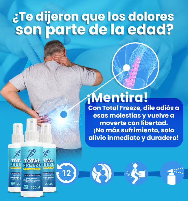 TOTAL FREEZE-SPRAY PARA EL DOLOR