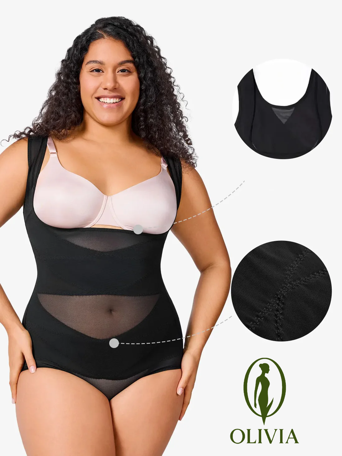 CURVY QUEEN - ¡FAJA MOLDEADORA 3 TALLAS MENOS!