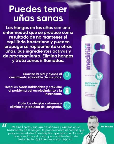 MEDINAIL™ - Elimina los hongos en uñas: Fungicida 100% efectivo