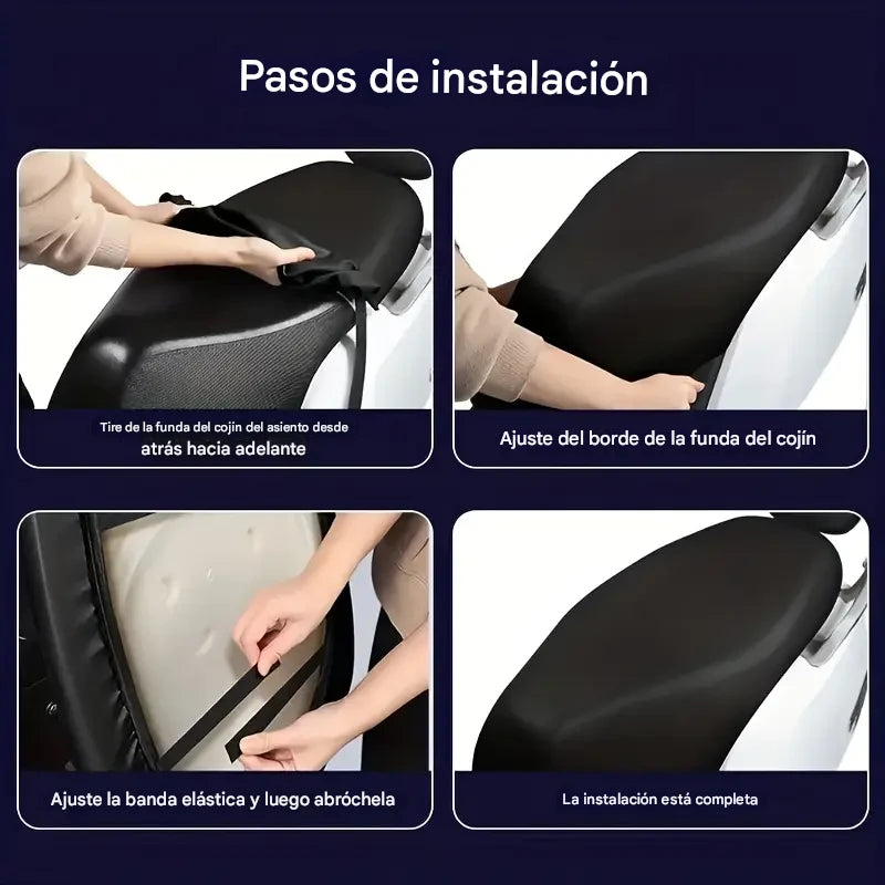 CUEROFIX - Funda reparadora para asiento de moto