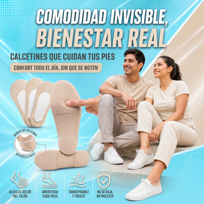 SUAVEPASO™ -  Medias invisibles con soporte plantar
