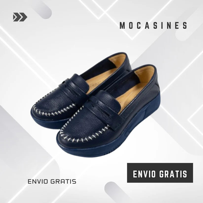 MOCCA™ - ZAPATOS MOCASINES DE CUERO (Suaves y Livianas)