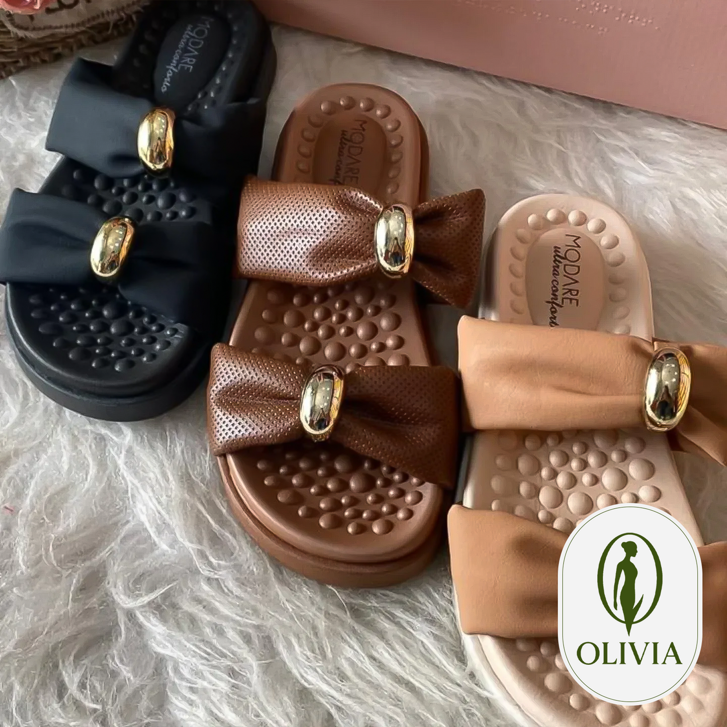 DORATTA CONFORT™- Sandalias con anillo dorado para mujer