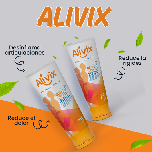 ALIVIX GEL - ALIVIO INMEDIATO CONTRA DOLORES MUSCULARES, ARTICULARES Y ÓSEO 💥