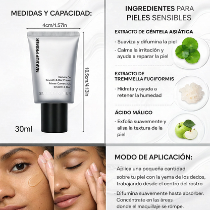 Insta Prime - Primer Facial para Poros Abiertos y Piel Grasa (Piel Lisa al Instante) 100%EFECTIVO