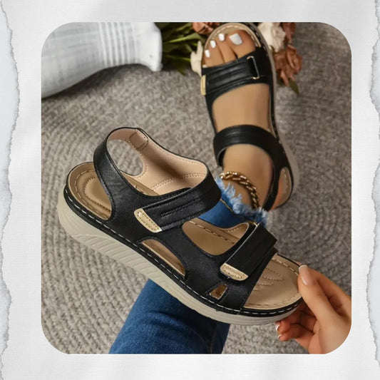 CONFORT STAR™ - Sandalia para mujer acolchada, cómoda y a la moda.