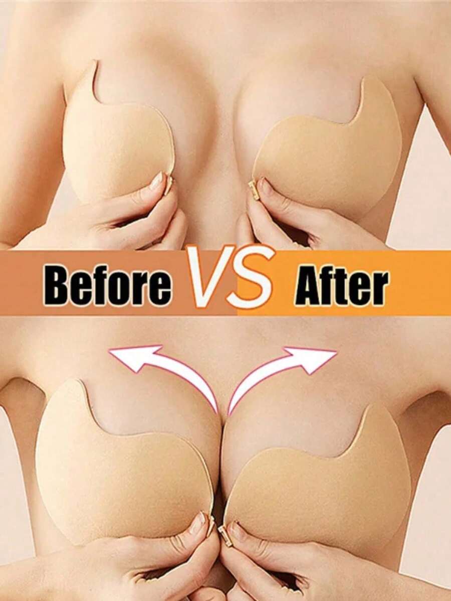 BOOMBA UP™ -  Levantador de senos y cubierta de pezón invisible.