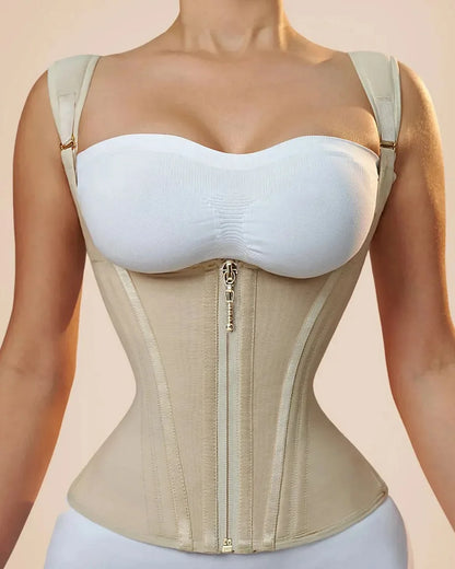 CURVY FAJA™ - Faja moldeadora de cintura para mujer, moldeador corporal efectivo,  con varillas de acero.