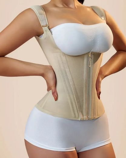 CURVY FAJA™ - Faja moldeadora de cintura para mujer, moldeador corporal efectivo,  con varillas de acero.