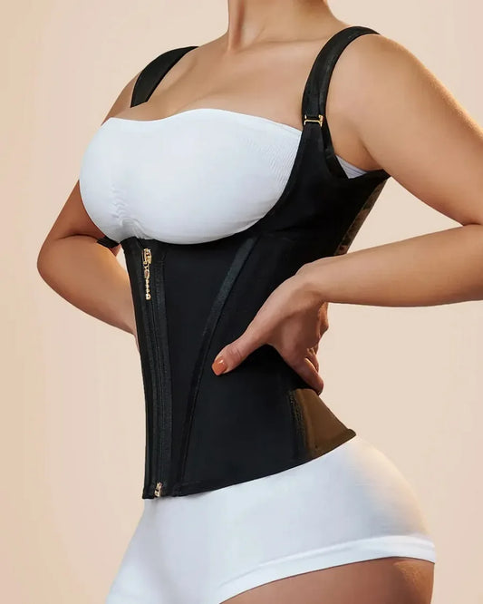 CURVY FAJA™ - Faja moldeadora de cintura para mujer, moldeador corporal efectivo,  con varillas de acero.