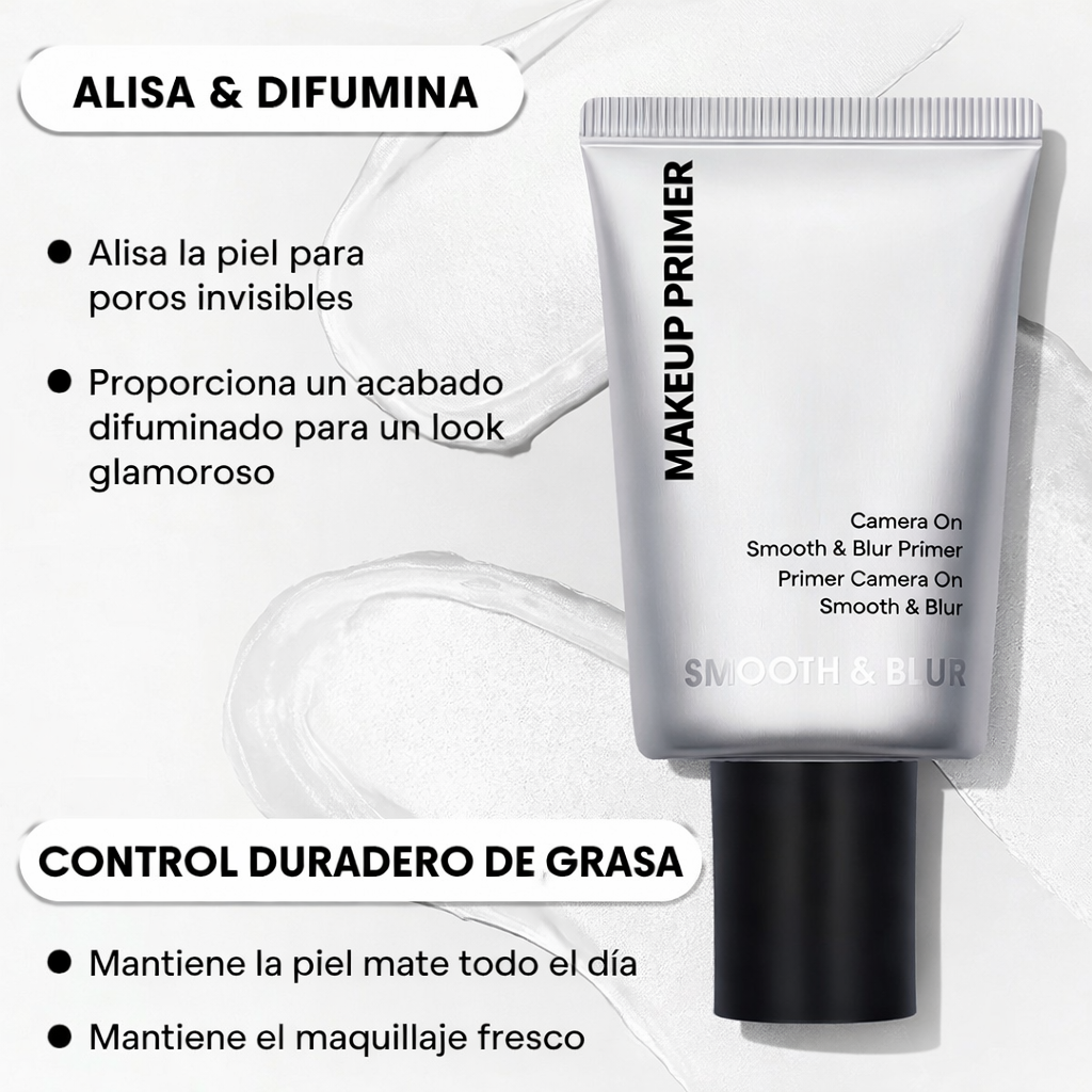 Insta Prime - Primer Facial para Poros Abiertos y Piel Grasa (Piel Lisa al Instante) 100%EFECTIVO