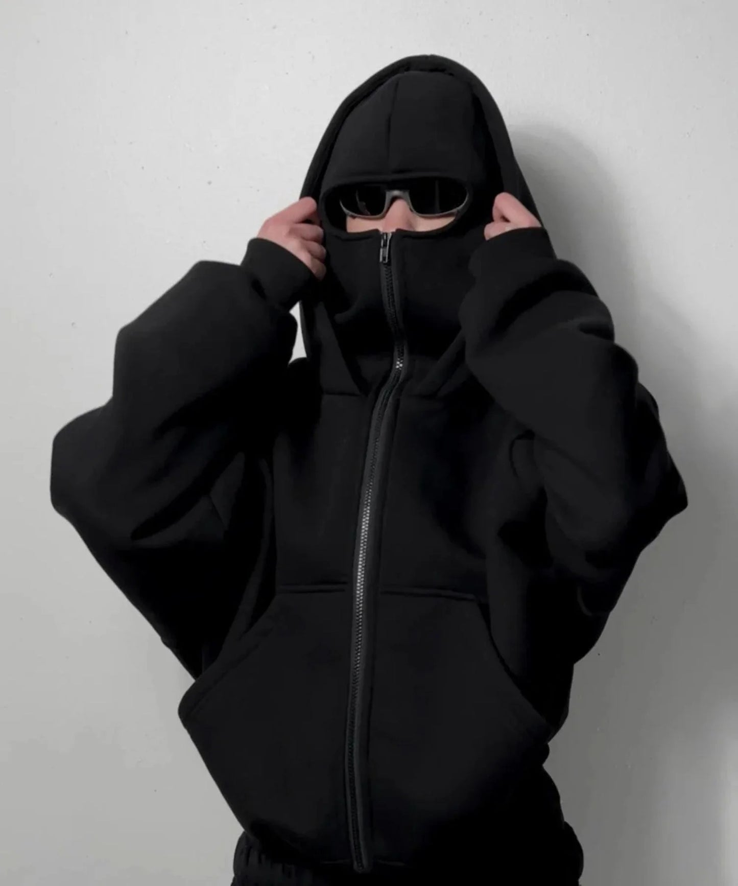 HOODIE FULL COVER | Estilo Urbano, Abrigo y Protección Total