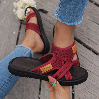 KIARA - Sandalias de malla transpirable + plantilla acolchada para verano