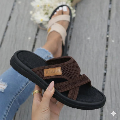 KIARA - Sandalias de malla transpirable + plantilla acolchada para verano