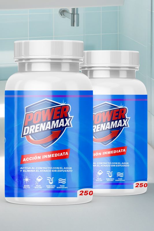 POWER DRENAMAX - DESATORADOR DE TUBERÍAS 100% EFECTIVO